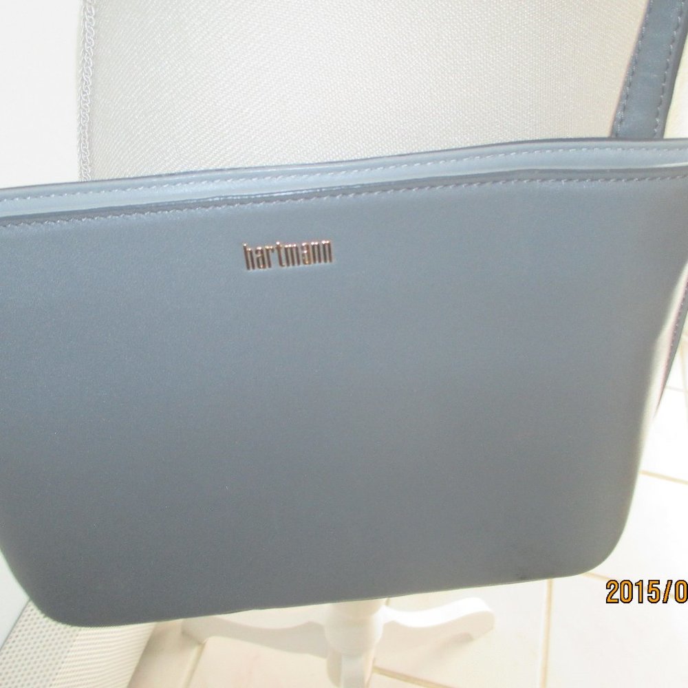 Blue/gray Hartman Crossbody Bag